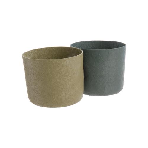 Visuel 2 du produit Cache-pot bleu aimanté Baby - Ø 7,5 x H 6,5 cm