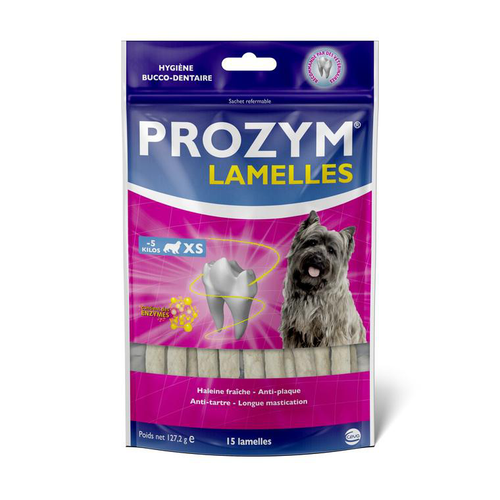 Visuel 1 du produit Lamelles pour chien x 15 - sachet de 13 g