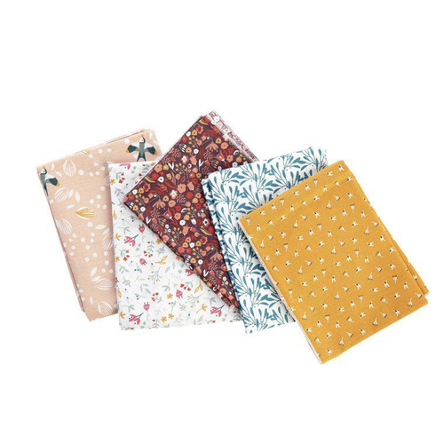 Visuel 5 du produit Emballage cadeau zéro déchet Furoshiki en tissu réutilisable 75 x 75 cm
