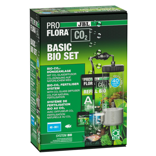 Visuel 1 du produit Système de fertilisation bio au CO2 pour plantes en aquariums d’eau douce de 40 à 80 litres JBL Proflora CO2 Basic Bio Set