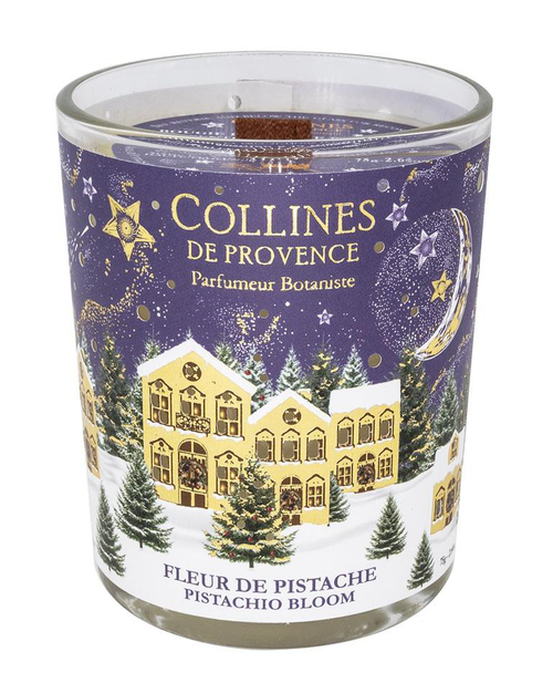 Visuel 1 du produit Bougie parfumée Fleur de pistache Collines de Provence - 75 g