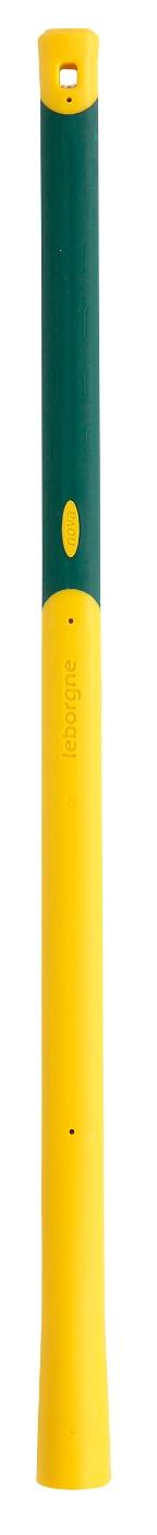 Visuel 1 du produit Manche pioche rond coloris jaune Leborgne - 90 cm
