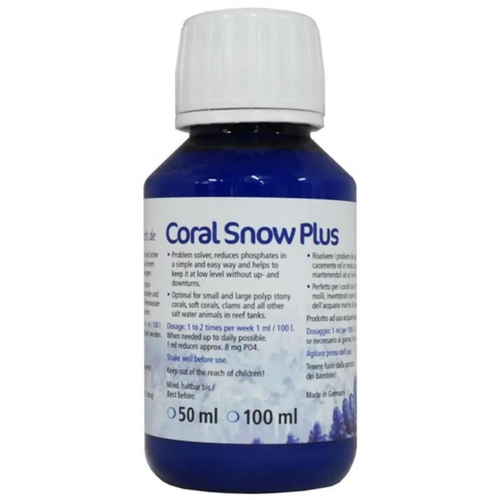 Visuel 1 du produit Coral snow plus pour coraux, 100ml, KORALLEN-ZUCHT - à base de microorganismes bénéfiques