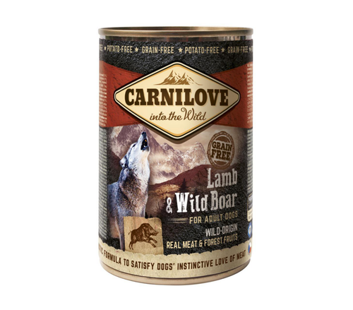 Visuel 1 du produit Pâtée pour chien à l'agneau Carnilove - 400 g