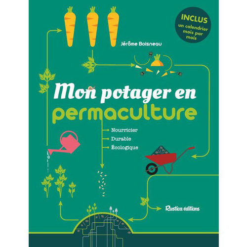 Visuel 1 du produit Livre "Mon potager en permaculture" aux Éditions Rustica