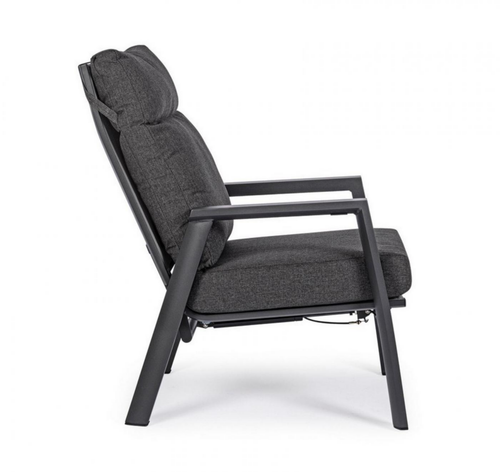 Visuel 10 du produit Fauteuil inclinable KLEDI - Anthracite - BIZZOTTO
