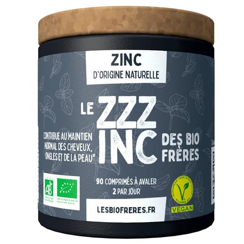 Visuel 1 du produit Zinc d’origine naturelle Les bio frères Le Zzzinc - 90 comprimés