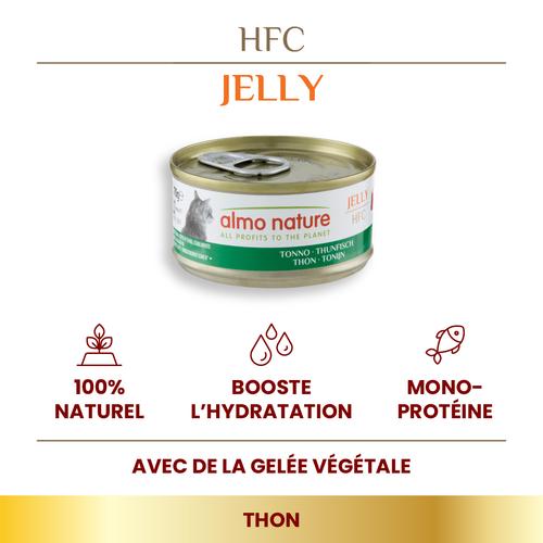 Visuel 2 du produit Pâtée pour chat HFC Jelly au thon Almo Nature - 70 g