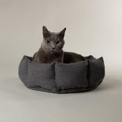 Visuel 4 du produit Corbeille pour chat en tissu gris anthracite Scruffs Eco Eden - 45 cm
