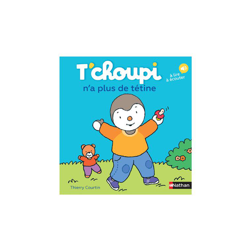 Visuel 1 du produit Le livre " T'choupi n'a plus de tetine " aux Éditions Nathan