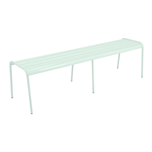 Visuel 1 du produit Banc Monceau coloris vert en acier Fermob - 160 x 77 cm