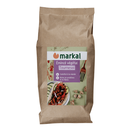 Visuel 1 du produit Émincé végétal tournesol bio Markal - 175 g