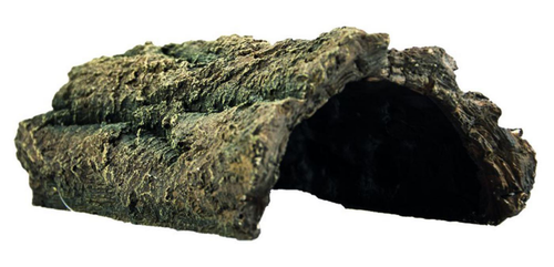 Visuel 1 du produit Décor pour aquarium ou terrarium coloris vert Hobby Bark Cave - Taille M 25,5 x 16 x 8,5 cm