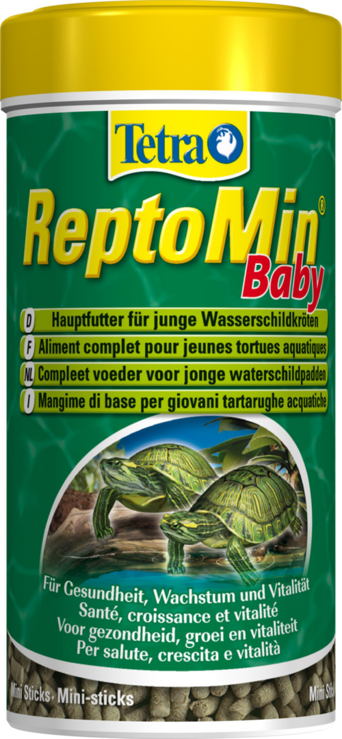 Visuel 1 du produit Aliment pour reptiles bébés, contenance 82g (250ml) - TETRA ReptoMin Baby