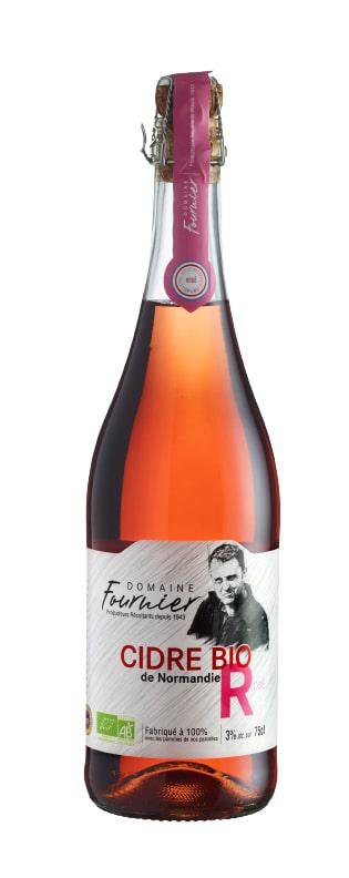 Visuel 1 du produit Cidre rosé bio Domaine Fournier - 75 cl