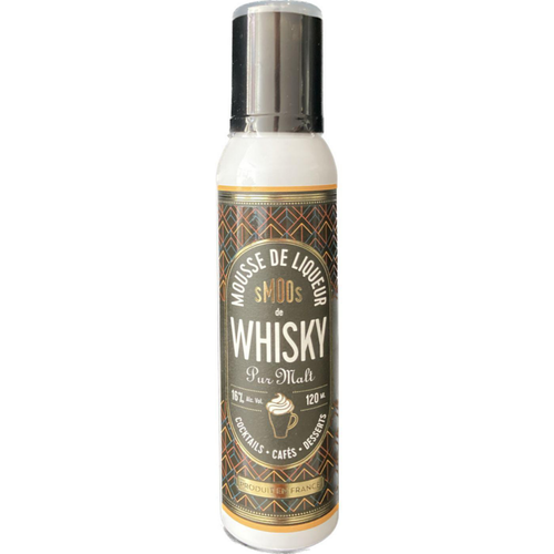Visuel 1 du produit Mousse de liqueur de whisky pure malt Smoos - 120 ml