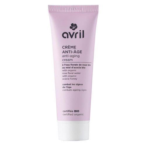 Visuel 1 du produit Crème anti-âge à l'eau florale de rose et au miel d'acacia bio Avril - 50 ml