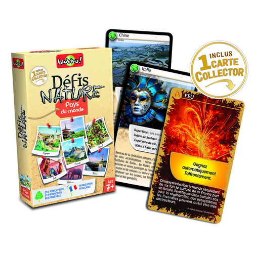 Visuel 1 du produit Jeu de cartes Bioviva Pays du Monde