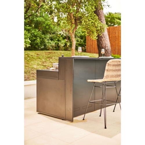 Visuel 3 du produit Fileurs x 2 en acier pour meuble support Forge Adour - 16,2 x 3 x 108,2 cm