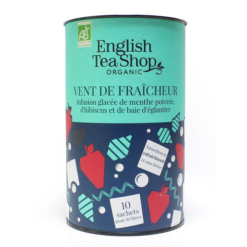 Visuel 1 du produit Infusion glacée bio Vent de fraîcheur English Tea Shop - 10 sachets