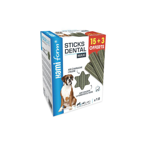 Visuel 1 du produit Dental sticks maxi. La boîte de 21+3
