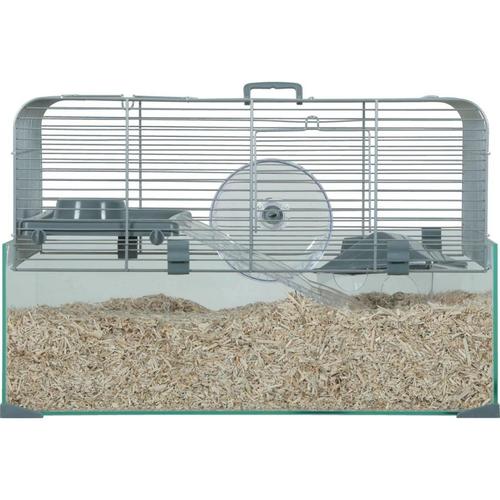 Visuel 3 du produit Cage pour rongeur coloris gris Zolux Panas Colour 50 – 52 x 29 x 35 cm