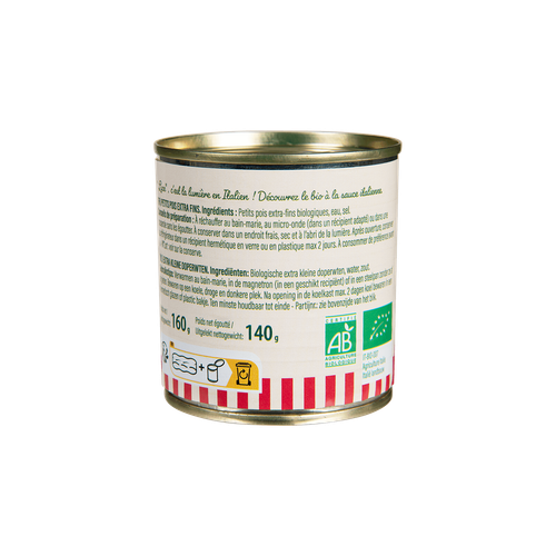 Visuel 3 du produit Petit pois bio Luce - 3 x 200 g