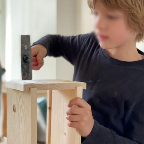 Visuel 4 du produit Nichoir à monter en bois douglas Natures Market trou 28 mm - 17 x 21 x 22,5 cm