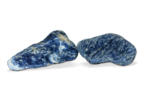 Visuel 1 du produit Pierre décorative pour aquarium coloris bleu Aquavie Sodalite