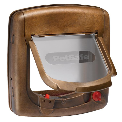 Visuel 1 du produit Chatière Petsafe magnétique luxe brune