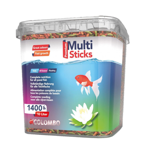 Visuel 1 du produit COLOMBO Multi Sticks - 17-20 mm - 1400 g / 10 L pour poissons de bassin