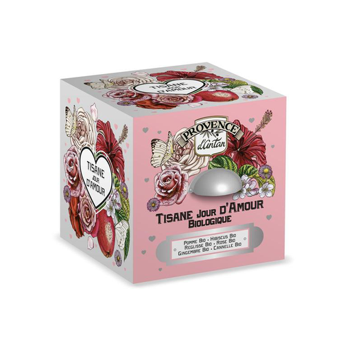 Visuel 1 du produit Tisane jour d’amour bio 60 g