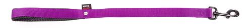 Visuel 1 du produit Laisse double en nylon coloris mauve Martin Sellier - L 25/60
