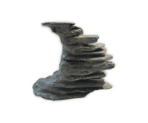 Visuel 1 du produit Décoration pour aquarium coloris gris Gioiashrimp OvooStone - Taille S