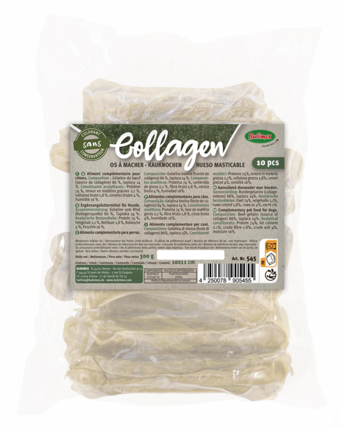 Visuel 1 du produit Os pour chien collagène pressé Bubimex 11 cm - x 10