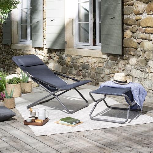 Visuel 5 du produit Repose jambes Be Comfort gris foncé de 51 x 66 x 35 cm