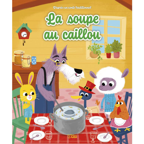 Visuel 1 du produit Les minicontes classiques “La soupe au caillou” Editions Lito