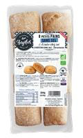 Visuel 1 du produit Petits pains sans sel bio en sachet Angélus - 304 g