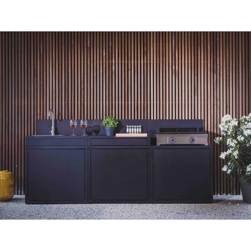 Visuel 5 du produit Plancha à gaz en inox et fonte émaillée Forge Adour Modern G 60 - 65,5 x 57,3 x 23,8 cm