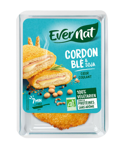 Visuel 4 du produit Cordon blé & soja au fromage bio Evernat - 200 g