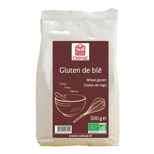 Visuel 1 du produit Gluten de blé bio en sachet de 500 g