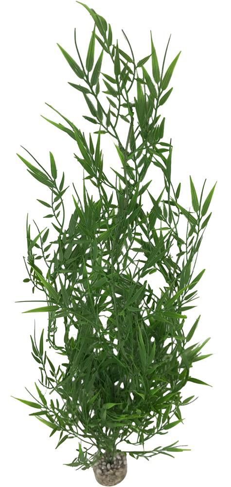 Visuel 1 du produit Suspension bambou verte en plastique 10 x 67 cm