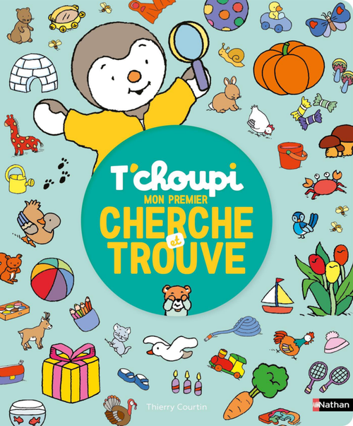 Visuel 1 du produit Livre T'choupi Mon premier cherche et trouve aux Éditions Nathan - Dès 2 ans