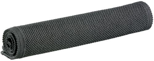 Visuel 2 du produit Tapis de bain uni coloris carbone Vivaraise Etia - 54 x 64 cm