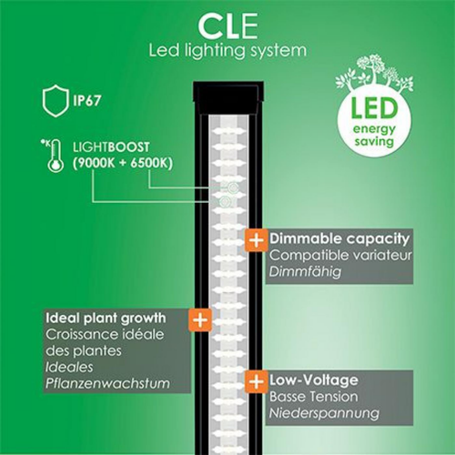 Visuel 6 du produit Aquarium tout équipé noir, 108L, CIANO Emotions Pro 60 - compact et élégant