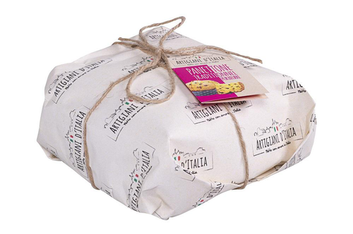 Visuel 1 du produit Panettone traditionnelle pur beurre bio Artigiani d'Italia - 750 g