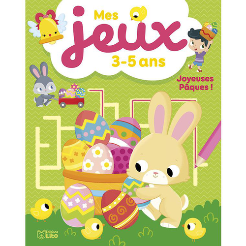 Visuel 1 du produit Livre Mes jeux "Pâques", Ed LITP