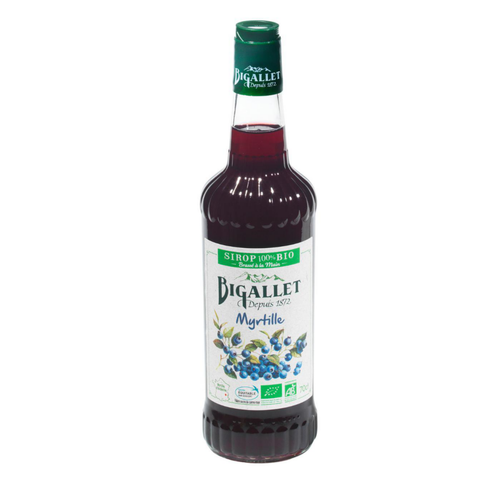 Visuel 1 du produit Sirop de myrtille bio - Bouteille de 70 cl