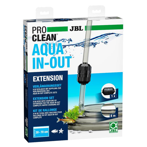 Visuel 1 du produit Rallonge de tuyau pour le kit de changement d’eau coloris noir JBL ProClean Aqua In Out