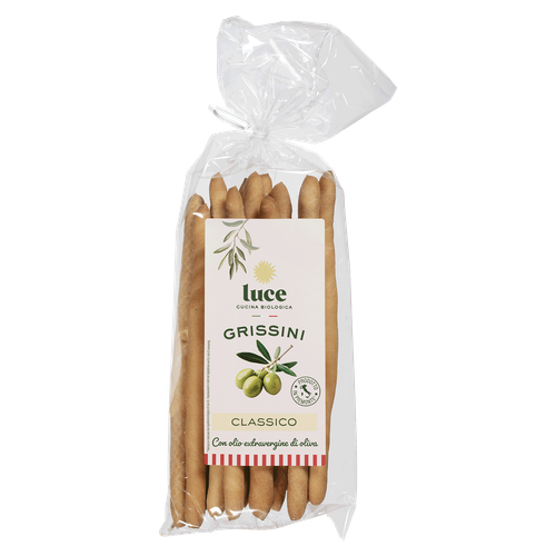 Visuel 1 du produit Gressins nature à l’huile d’olive bio Luce - 150 g